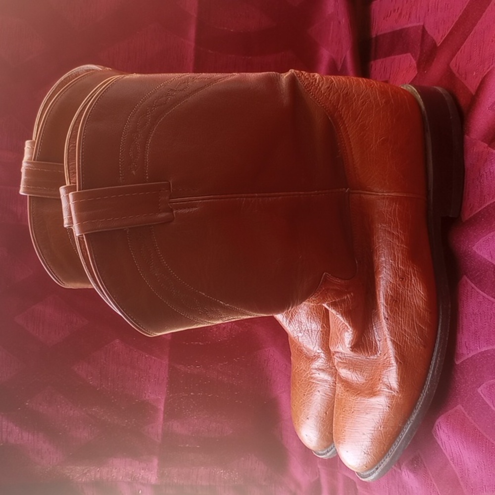 Dan Post Brown Cowboy Boots Size 10.5D
